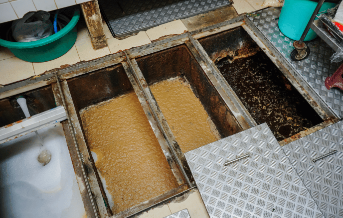 Kitchen Grease Trap Cleaning